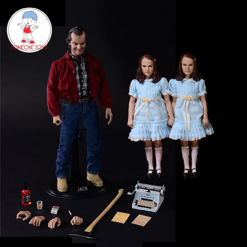 

REDMAN TOYS RM049 1/6 RM050 Twins Girl and Male Soldier Red Coat Plaid Shirt Blue Jeans for 12 Inch Action Figure Full Set