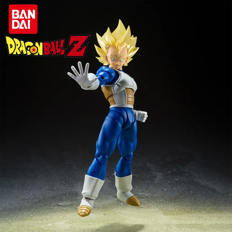 Фигурка Bandai S.H.Figuarts Dragon Ball SUPER SAIYAN VEGETA DANGEROUS PRIDE, готовая модель аниме-персонажа, игрушка-файтер, подарок для детей (art.: 3920da6806b13) - 3920da6806b13