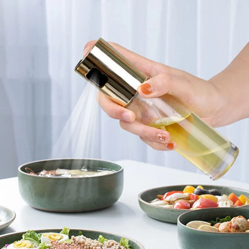 

Stainless Steel Olive Oil Sprayer Bottle Pump Oil Pot Leak-proof Grill BBQ Sprayer Oil Dispenser BBQ Tools Kitchen Accessories