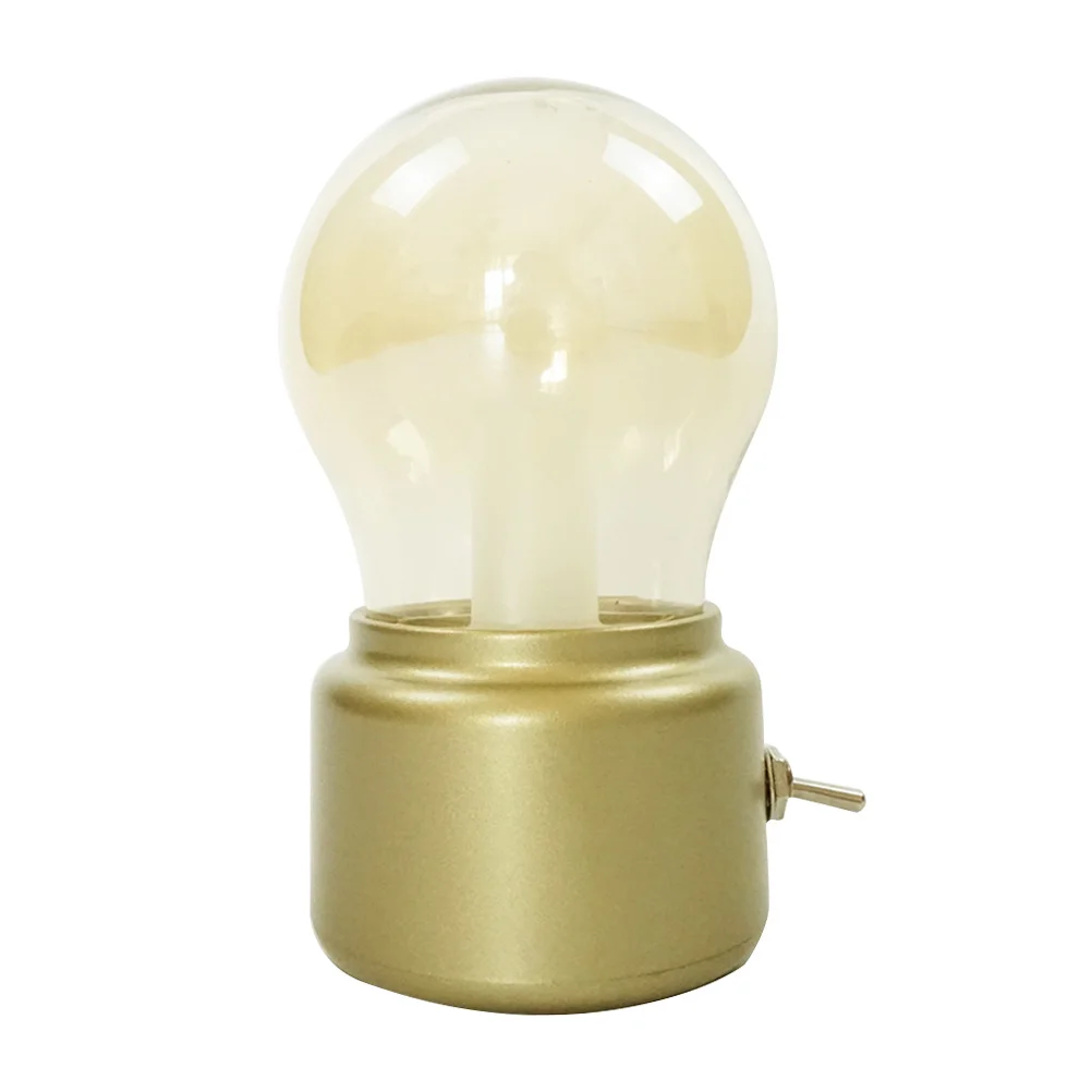 

Vintage Table Lamps Decor Light Bulb LED Rechargeable Creative Night Light for Coffee Shop Dining Room Kitchen Bedroom Gift