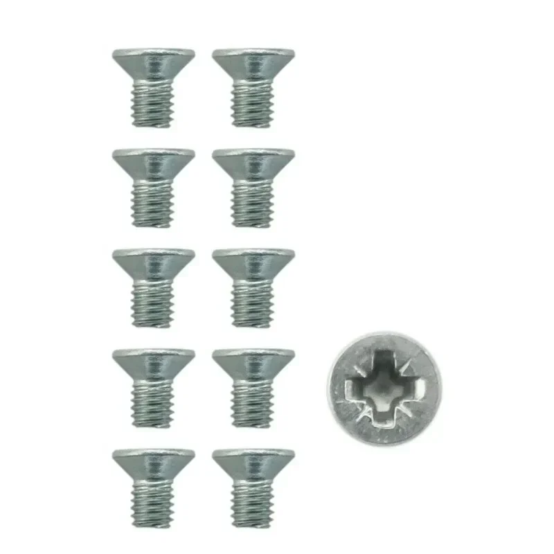 10/50/100 шт. набор винтов с плоской головкой никелированные крестообразные винты