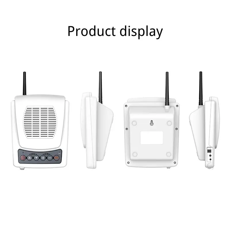 Portable Loudspeaker Wall Mount Walkie Talkie Two Way Radio Transceiver Voice Amplifier With Megaphone 120dB Ruyage Q-Big SP