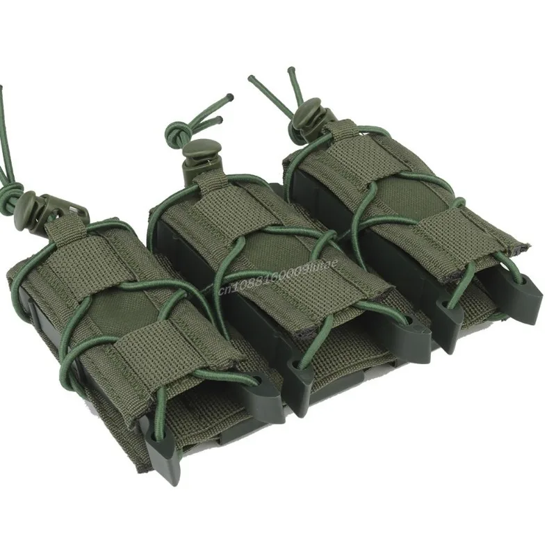 Тактический тройной 9-миллиметровый чехол для журналов сумка магазина MOLLE