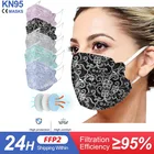 Маска FFP2 женская с фильтром, респиратор для взрослых, малый размер KN95, 10 шт.