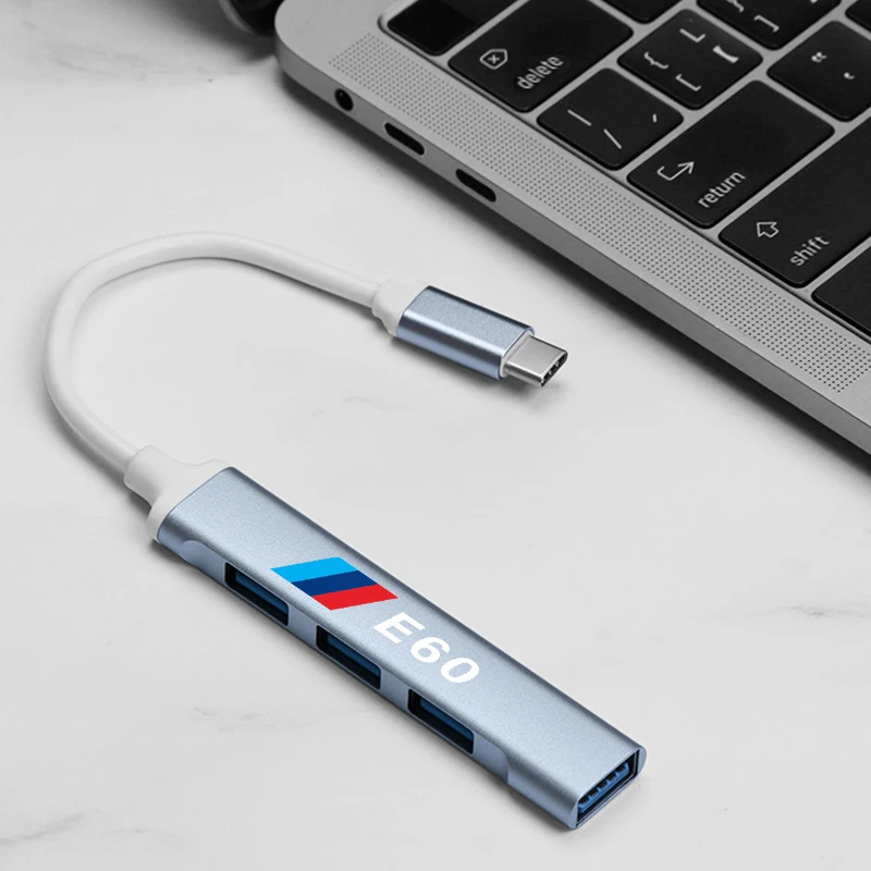 Адаптер для автомобильного концентратора USB 2 0 4 порта Type-C фоторазветвитель BMW E60