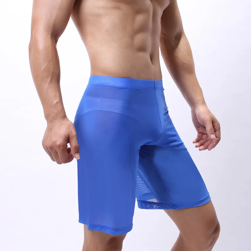 

Шорты сетчатые сексуальные штаны забавная прозрачная одежда для сна летние прозрачные штаны для отдыха и сна домашние штаны прозрачные фирменные мужские