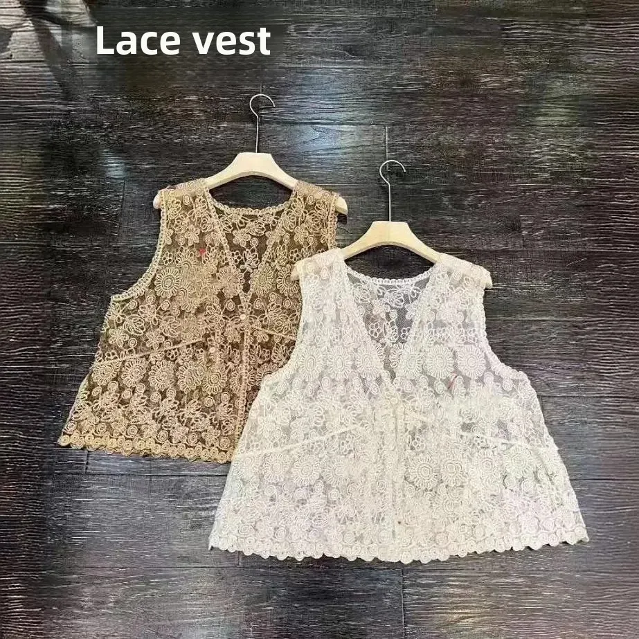 Оптовая продажа тонкий вязаный жилет женский летний свободный кардиган без