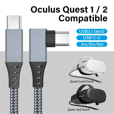 Кабель USB для Oculus Quest 2 Nephy