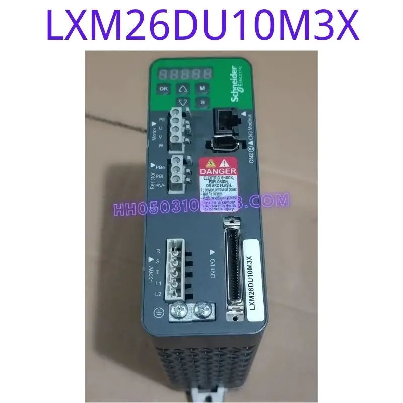 

Б/у сервопривод LXM26DU10M3X 1000 Вт 220 В, протестирован без повреждений, внешний вид не поврежден