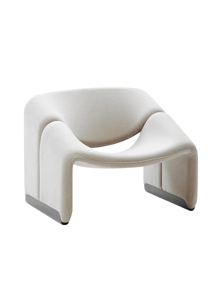 

Одноместный диван-стул для гостиной, дизайнерское креативное бесшумное кресло с улыбкой в скандинавском стиле интернет-знаменитостей