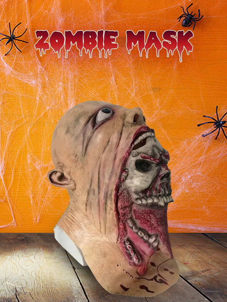 Маска зомби для Хэллоуин