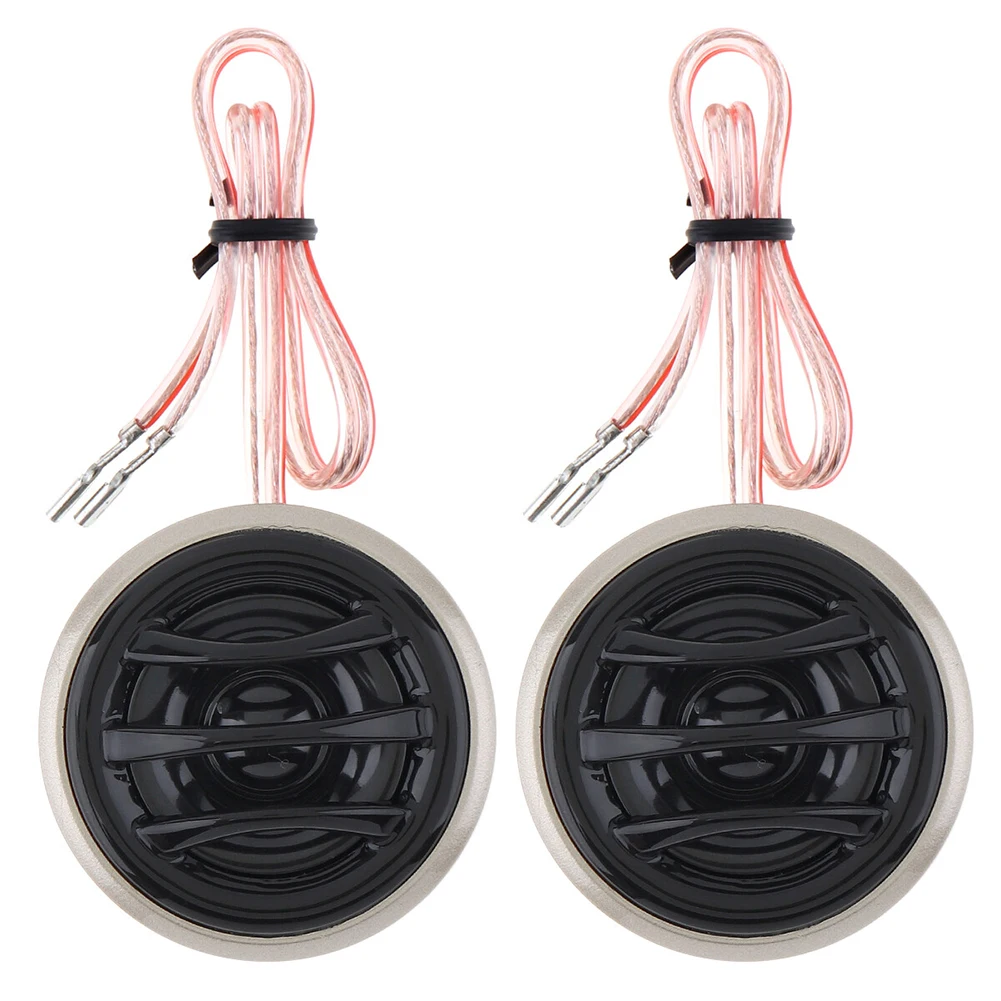 

2pcs 130W High Efficiency Car Audio Mini Dome Tweeter Speakers Horns For Car Audio Systems High-efficiency Dome Tweeter