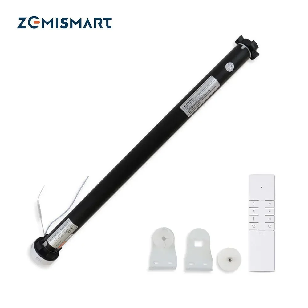 

2023NEW Zemismart – moteur de rouleau d'ombrage Tuya Zigbee, avec batterie pour Tube de 37 38mm, commande via application
