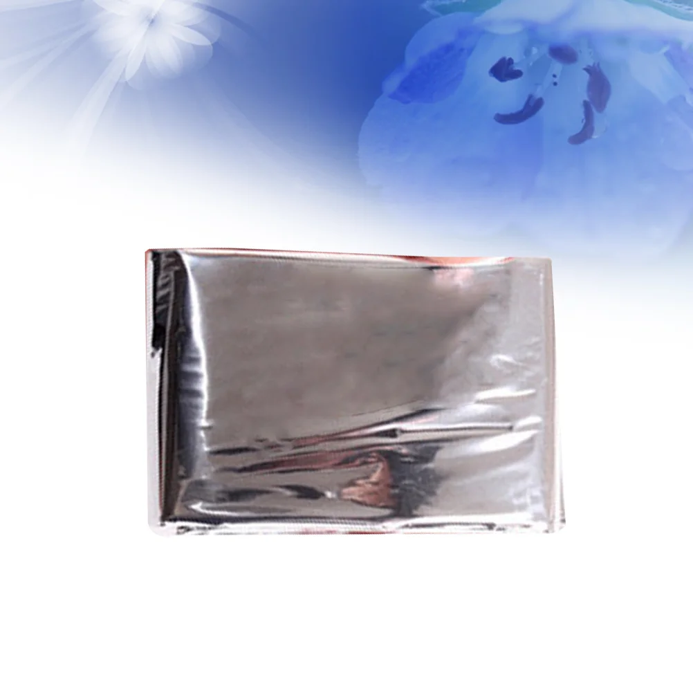 

Outdoor Hiking Climbing Emergency Survival Sleeping Blanket Reflective Blanket (Silver) Thermal Camping