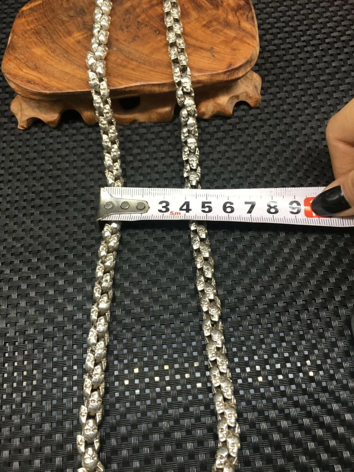 Редкое китайское тибетское серебряное ожерелье ручной работы Мяо ювелирные