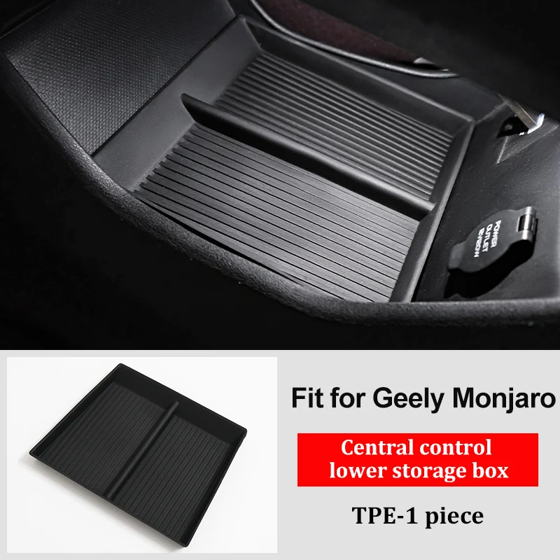 

LINNUNU джили монжаро подходит для Geely KX11 Monjaro центральное управление нижнее хранилище коробка Центрального управления Органайзер Manjaro Xingyue L Аксессуары