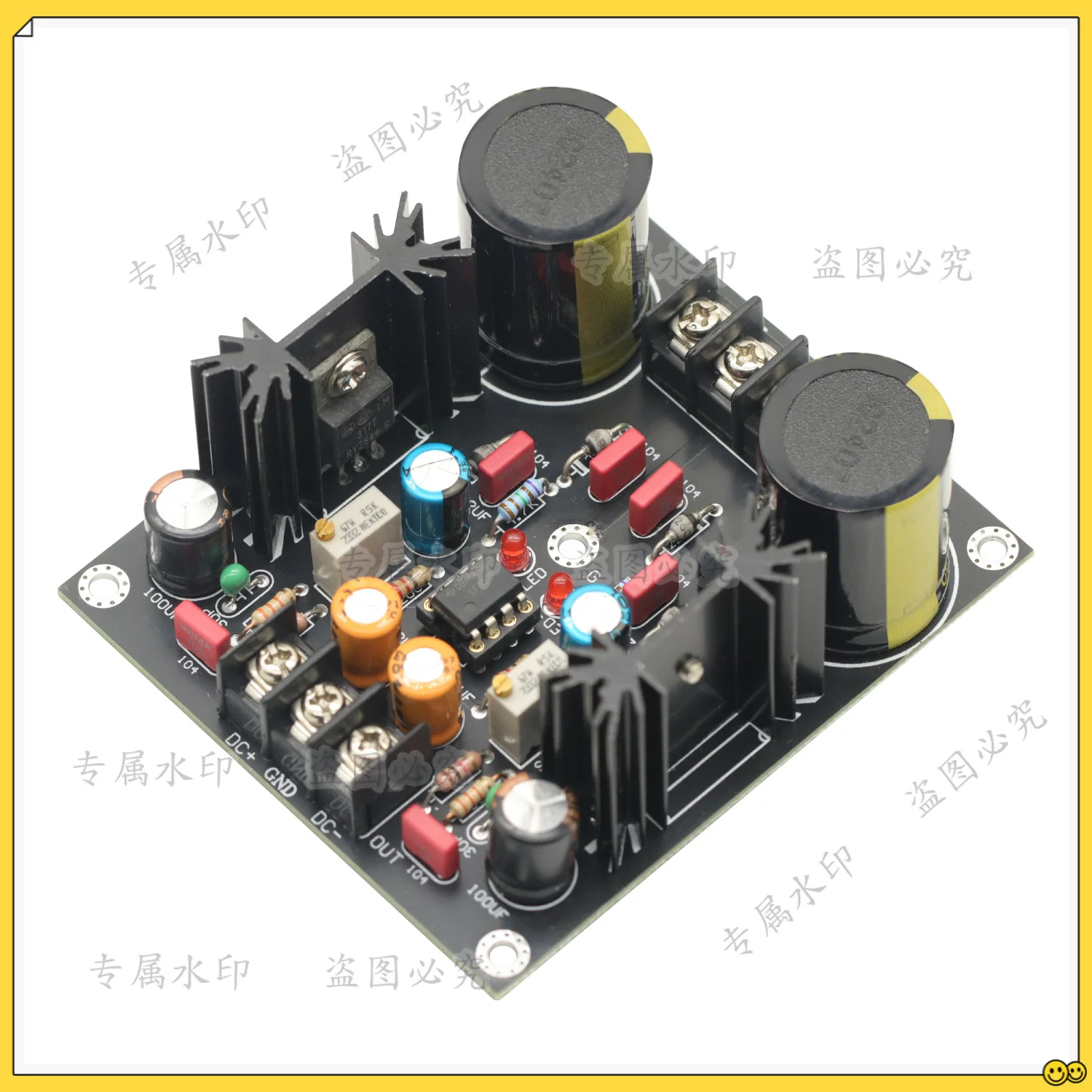Фото LM317 LM337 Выпрямительный фильтр Плата питания Сервофильтр выпрямления Источник питания Модуль переменного тока в постоянный DIY Аудиоусилители №1