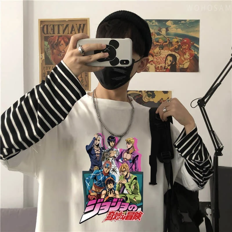 Женские футболки с рисунком аниме Невероятные приключения Бруно букшиата |