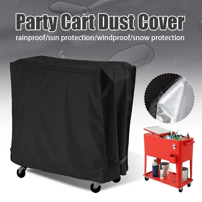 

Hand-push Refrigerated Truck Cover Waterproof Cooler Cart Cover Dust Rain Snow Covers Anti-uv Oxford Fabric Protective Container