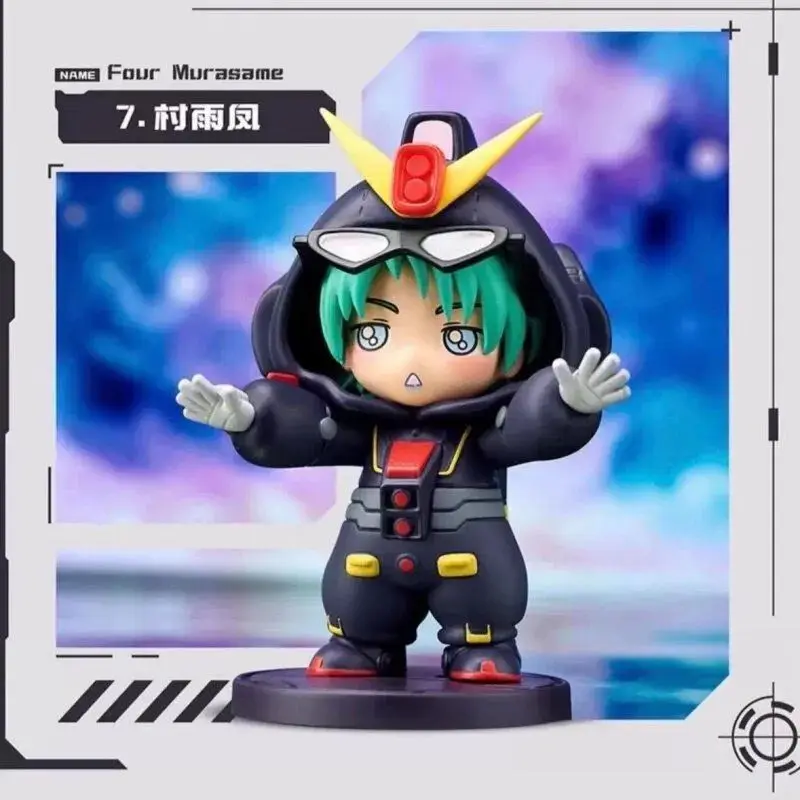 2026 Bandai BNFIGURE Q Фигурка Pajamars, игрушка, фигурка Mobile Suit Gundam Universe Century, кукла, набор второго поколения, подарочная коробка-сюрприз (art.: 3920da423f76f) - 3920da423f76f