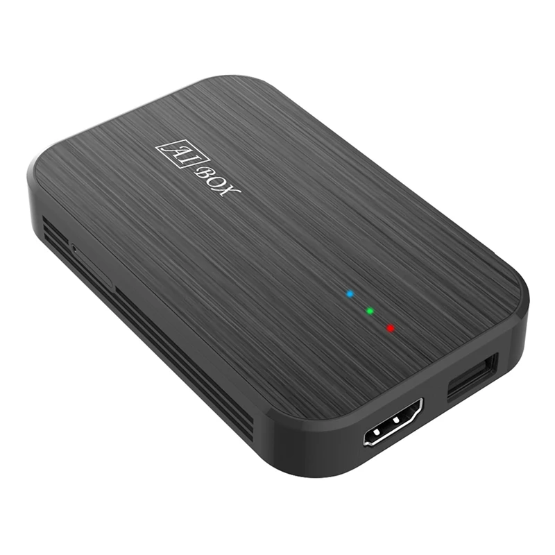 Автомобильный адаптер 4 + 64G беспроводной Android Auto Carplay AI TV Smart Box автомобильная