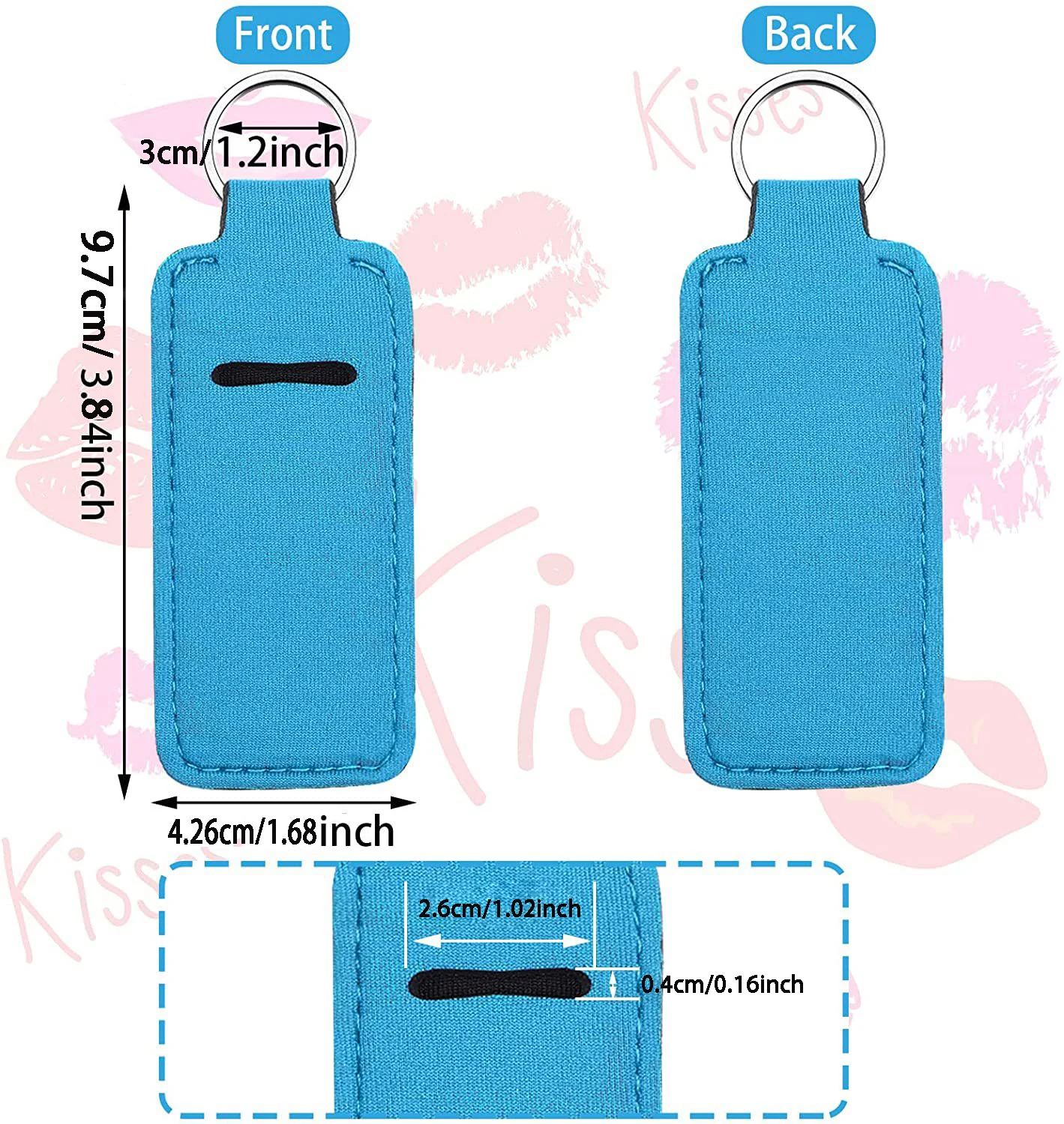 1 шт. держатель для помады брелок карамельного цвета сплав сумки рюкзака подвеска