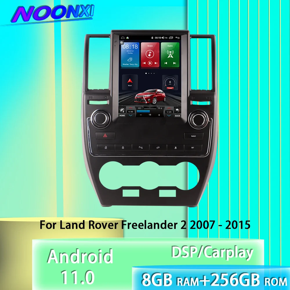 

Автомагнитола для Land Rover Freelander 2 2007-2015, 8 + 256 ГГц, Android 11,0, мультимедийный плеер, Bluetooth, GPS-навигация, головное устройство Carplay