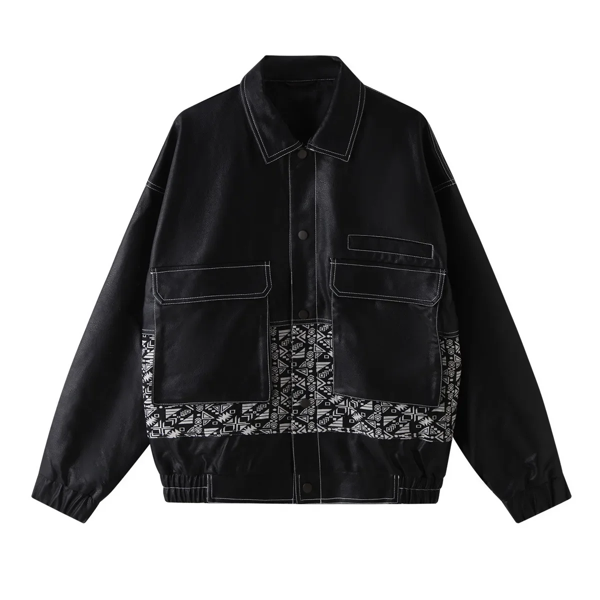 Оригинальная винтажная мотоциклетная кожаная куртка в американском стиле