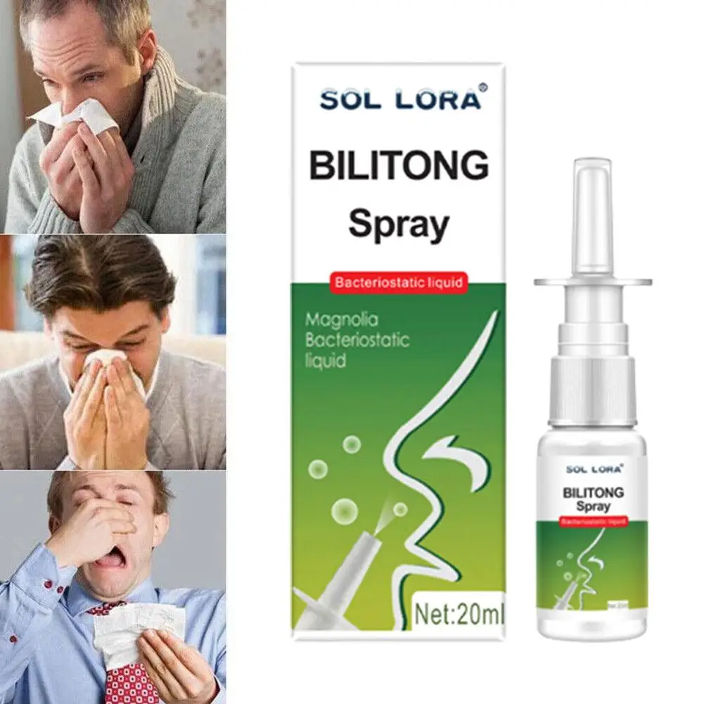 1 шт. назальный спрей для лечения хронического ринита синусита 100% натуральный