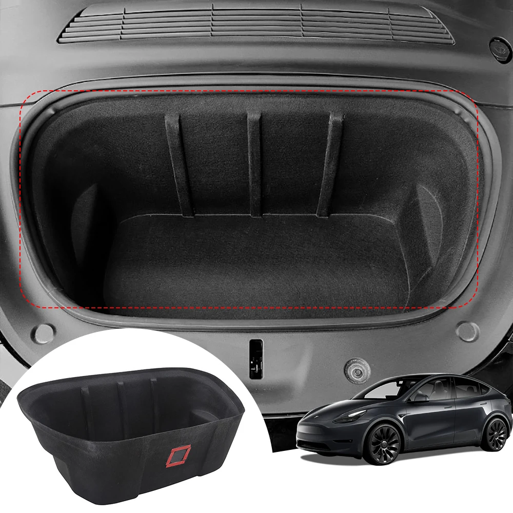 

tesl-a Model Y black front trunk sound insulation cotton car sound insulation device front trunk protection