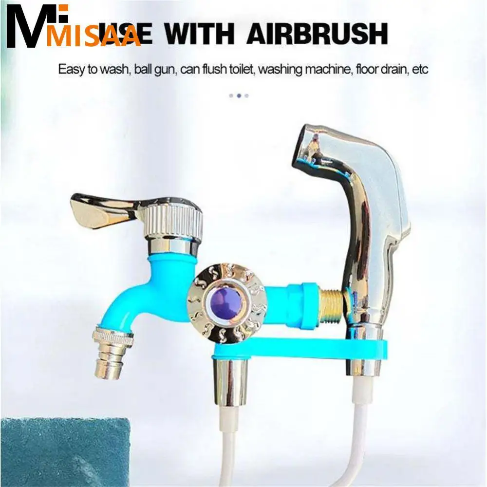 

Антифриз, быстрый соединитель 3/4, детали оборудования, случайный цвет, интерфейс, пластиковый кран, 3 выхода, наружный водопроводный кран