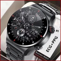 ecgppg bluetooth call smart watch men 2022 sports bracelet nfc waterproof custom watch face men smartwatch for ios android