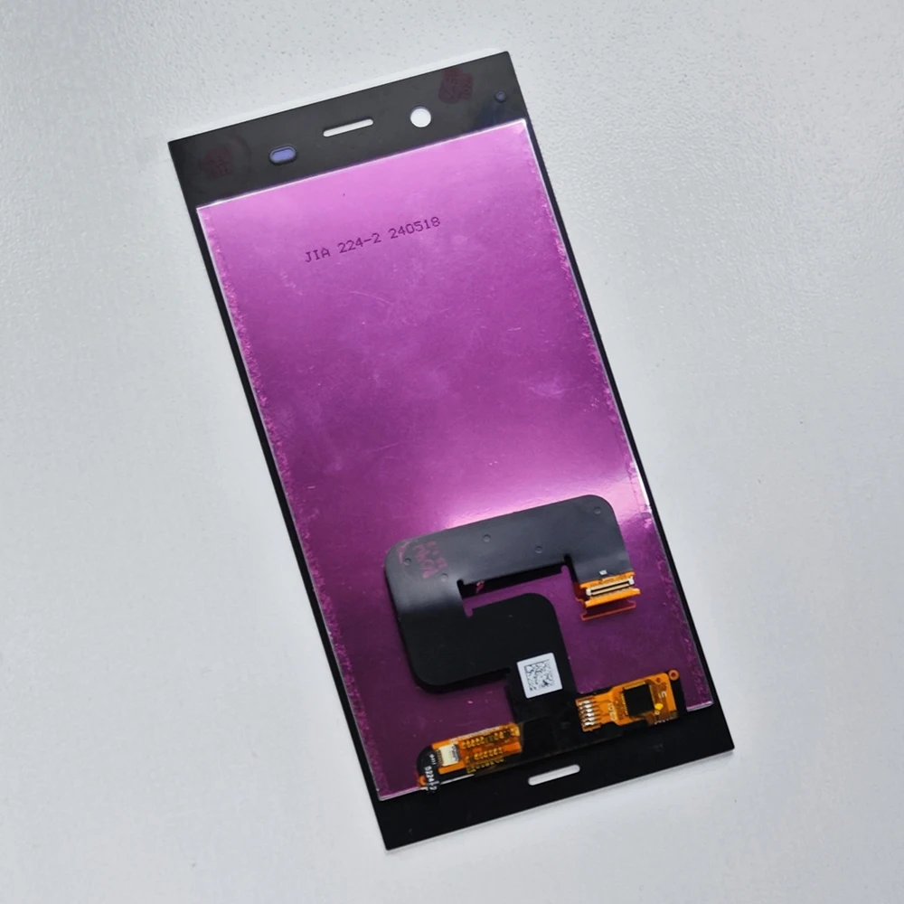 Фото Оригинальный ЖК-дисплей 5,2 дюйма для Sony Xperia XZ1, ЖК-дисплей с цифровым преобразователем сенсорного экрана в сборе для Sony XZ1 G8341 G8342, ЖК-дисплей + рамка, задняя крышка №5