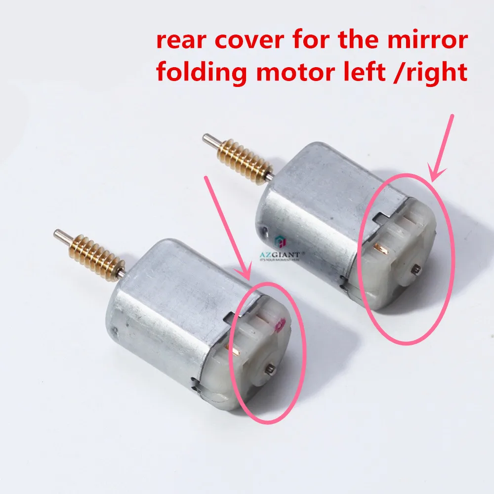 

rear bearing cover part for car reverse rearview folding mirror motor