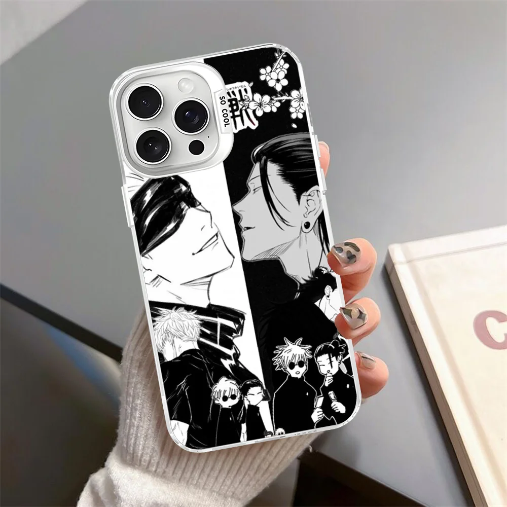 Фото Jujutsus Geto Suguru Phone Case For iPhone 16 15 14 13 12 11 Pro Max X XR XSMAX Matte Shockproof Back Cover №3
