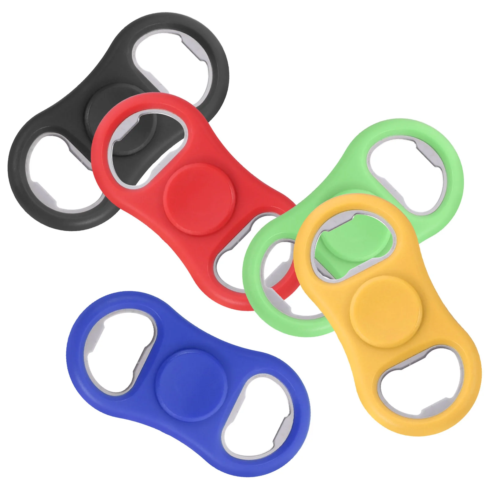 

5 Pcs Beer Opener Bottle Lid Remover Openers Drinks Party Abs Rotation Opening Tool Tools