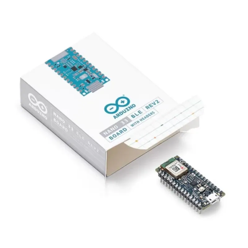 Плата разработки Arduino Nano 33 BLE Rev2 с разъемами ABX00072