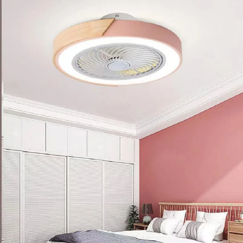 

Intelligent Ceiling Fan With Light 50cm Silent Invisible For Kitchen, Dining Room And Bedroom Decoration
