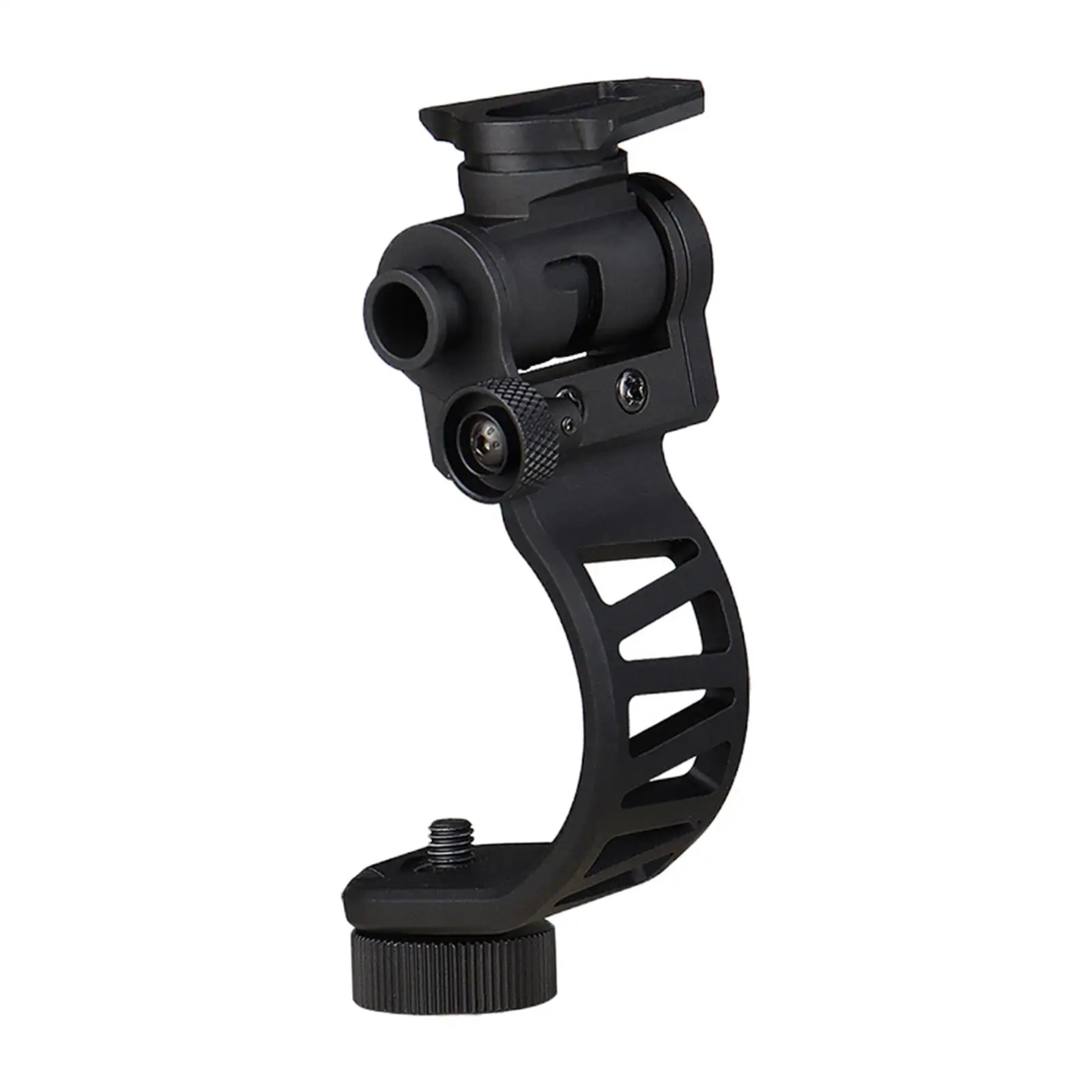 

J Arm Mount Simple to Inatall Sports Camera Bracket Base Nvg Helmet Camera Mount for Pvs 14 Trekking