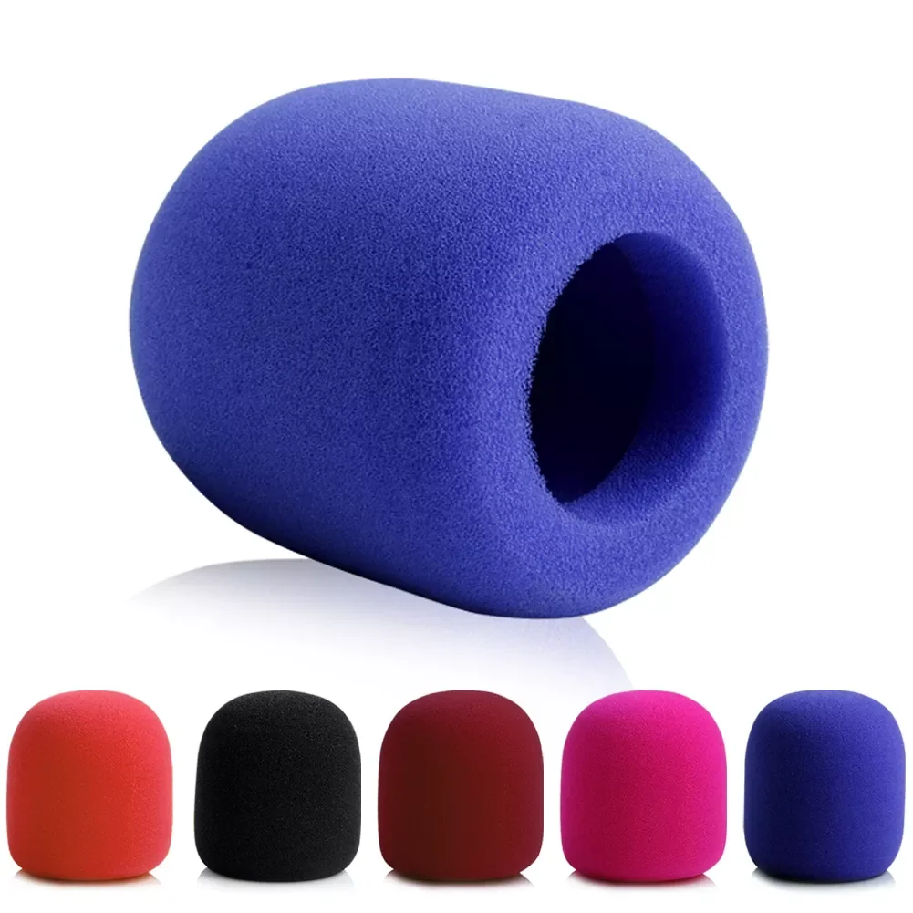 

10pcs Colorful Wireless Handheld Stage Microphone Windscreen Foam Mic Cover Karaoke DJ Microfone Sponge Pop Filter Wind Shield