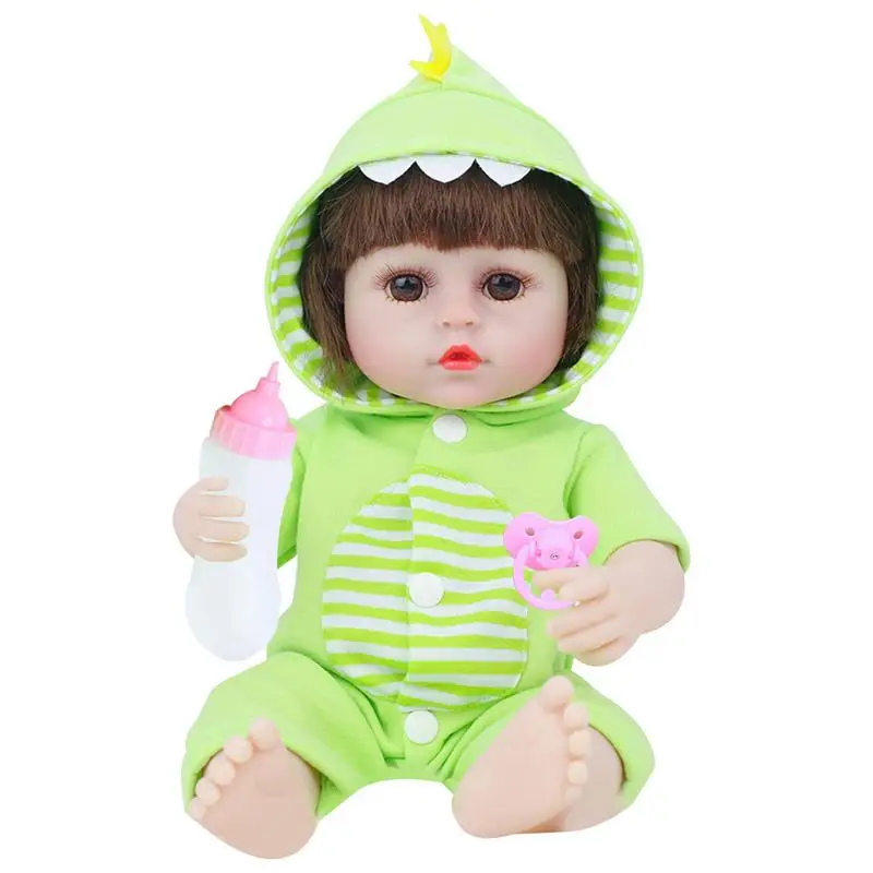 

Vinyl Soft Body Newborn Dolls 15 Inches Soft Body Realistic Newborn Doll For Girls Boys Kids Cosplay Mother Home Dolls For Kids