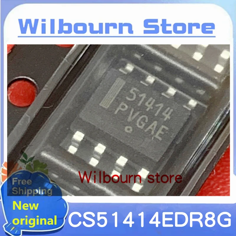 

10PCS/LOT CS51414EDR8G CS51414EDR CS51414 51414 SOP8 New original