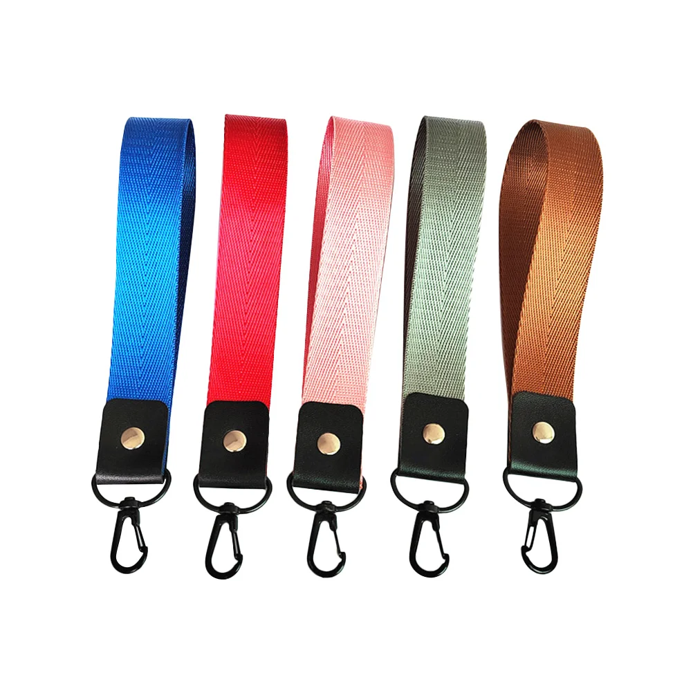 

Wrist Strap Lanyard Rope Keychain Mobile Key Lanyards Cellphone Short Car Hanging Keys Decoration Badge Wallet Anti Lost