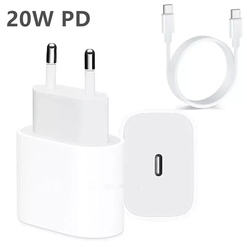 

20W EU/US PD Plug Travel PD charger USB Type C Quick Charger Adapter For iPhone 12 Pro mini 11 XR/X/Xs/Max/8 Fast Charging port