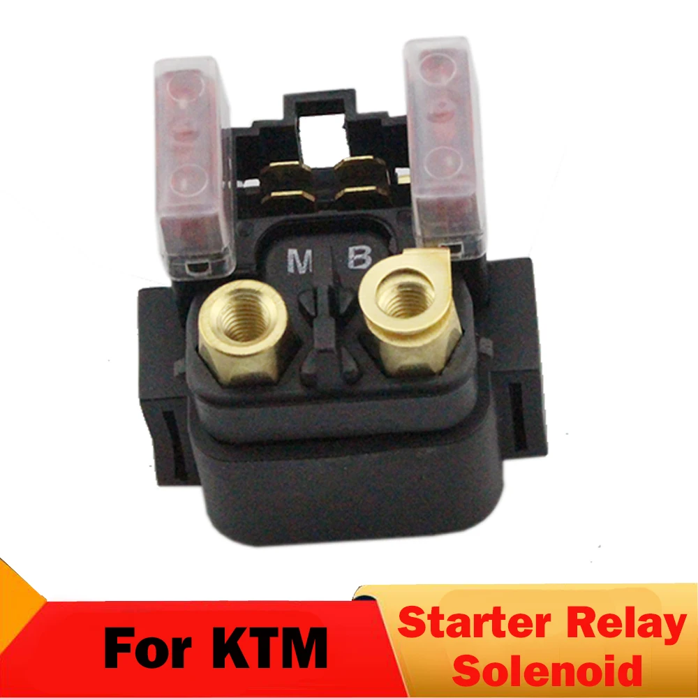 

Motorcycle Starter Relay Solenoid For KTM 1050 ADVENTURE ABS 1190 ADVENTURE ABS GREY RC 8 BLACK RC8-R EXC 200 250 58211058000