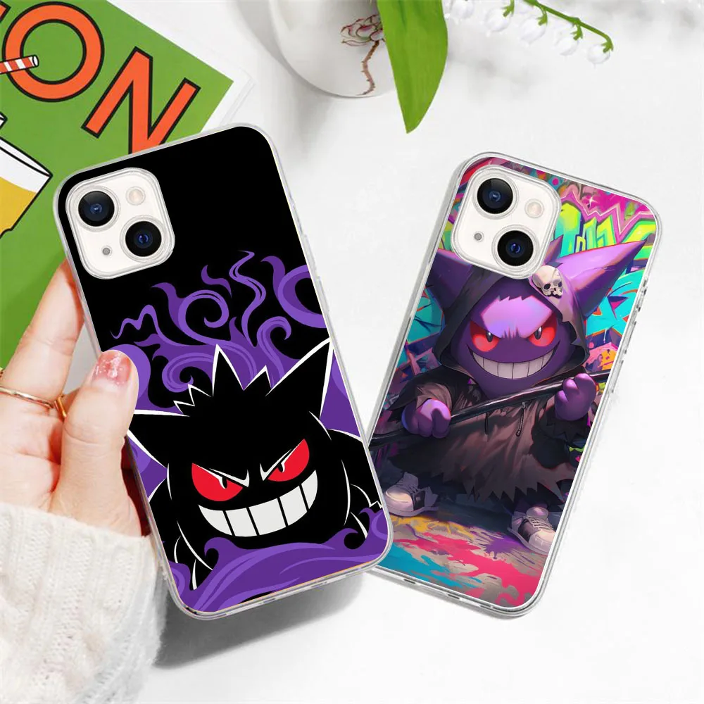 Чехол для телефона CK-43 Pokémon Gengar OPPO A11K A12 A12S A53 A32 A33 A31 F9 Reno 2Z 2F 3 5Z A55 A54 Pro