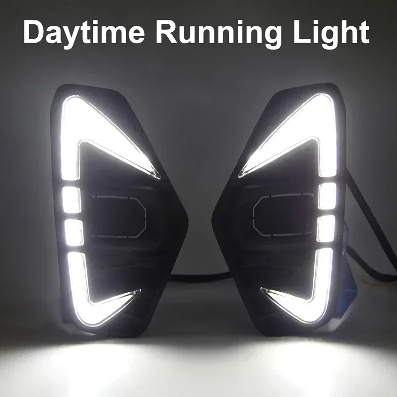 Автомобильная фонарь передний противотуманный двухцветные динамические