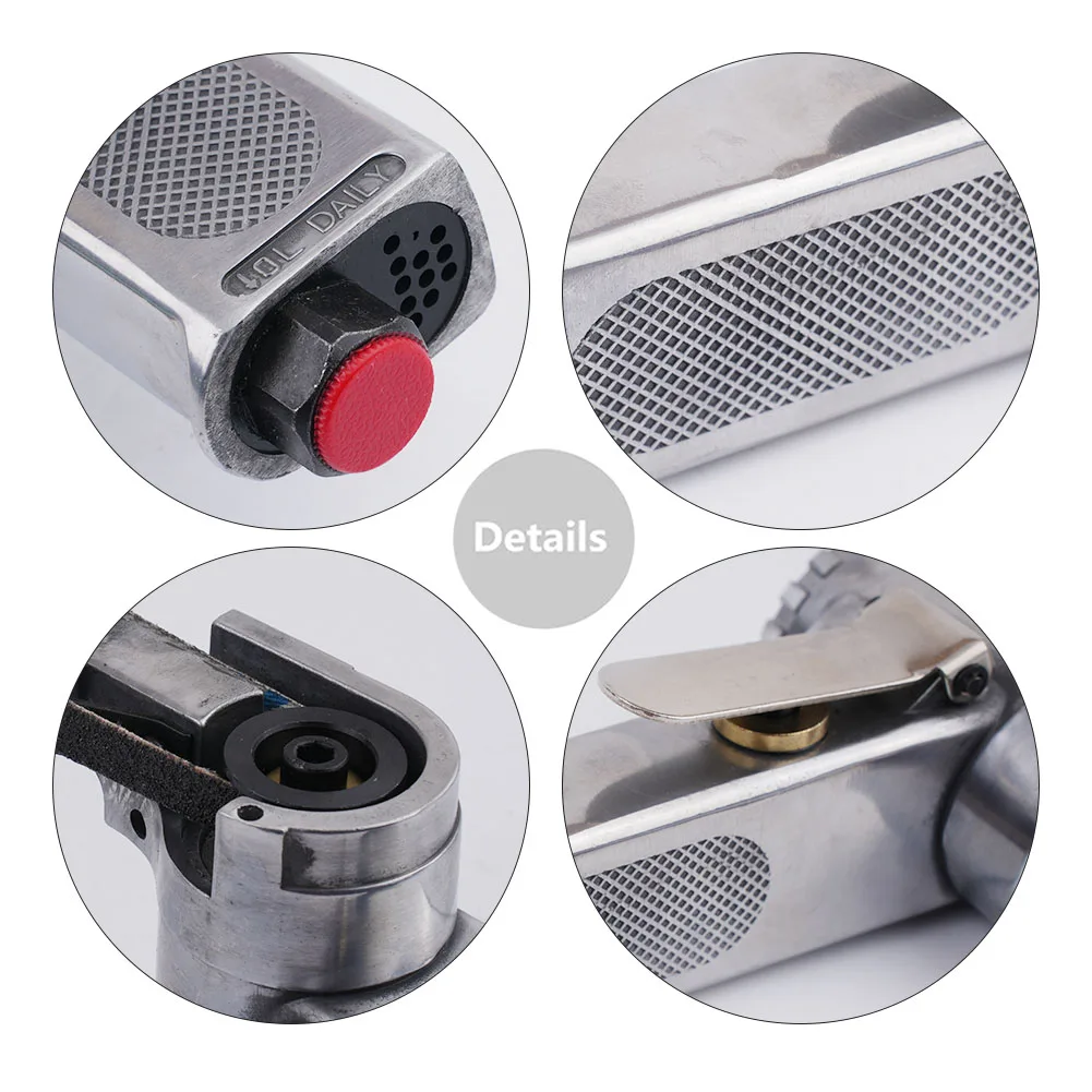 10 мм 330X10 Широкоформатная воздушная ленточная шлифовальная машинка для шлифовки