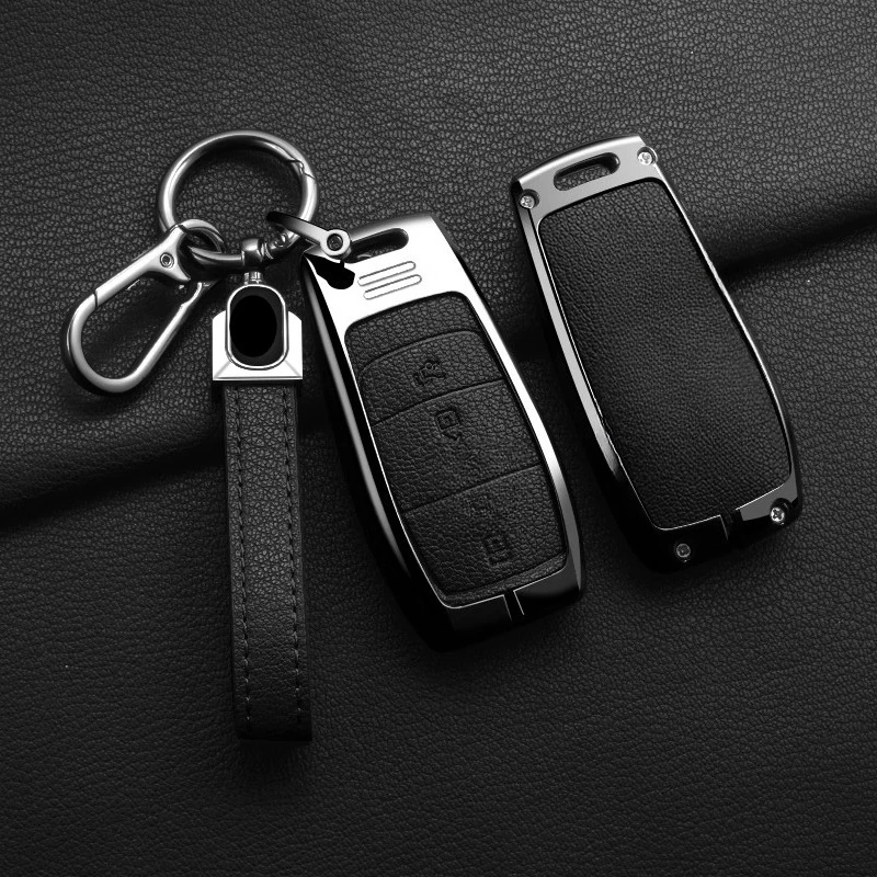 

Чехол для автомобильного ключа из сплава Zine, держатель для Mercedes Benz A C E S G Class GLC CLE CLA W177 W205 W213 W222 X167 AMG, аксессуар