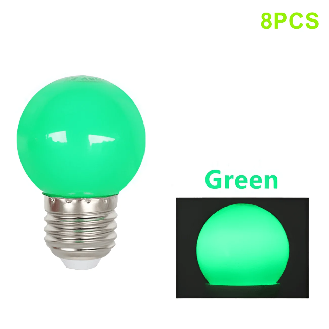 

LED лампа OEEQM E27 B22 8 цветов 3Вт